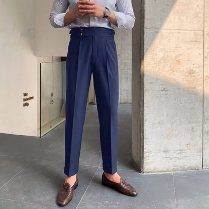 𝐍𝐚𝐯𝐲 𝐁𝐥𝐮𝐞 𝐒𝐢𝐠𝐧𝐚𝐭𝐮𝐫𝐞 𝐃𝐨𝐮𝐛𝐥𝐞 𝐁𝐮𝐭𝐭𝐨𝐧 𝐅𝐨𝐫𝐦𝐚𝐥 𝐆𝐮𝐫𝐤𝐡𝐚 𝐏𝐚𝐧𝐭𝐬