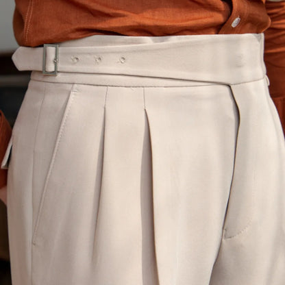 𝐁𝐚𝐢𝐠𝐞 𝐂𝐥𝐚𝐬𝐬𝐢𝐜 𝐃𝐨𝐮𝐛𝐥𝐞 𝐁𝐮𝐜𝐤𝐥𝐞  𝐅𝐨𝐫𝐦𝐚𝐥 𝐆𝐮𝐫𝐤𝐡𝐚 𝐏𝐚𝐧𝐭