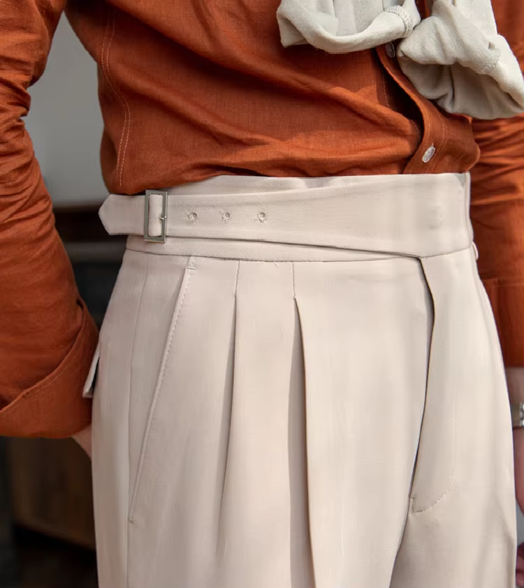 𝐁𝐚𝐢𝐠𝐞 𝐂𝐥𝐚𝐬𝐬𝐢𝐜 𝐃𝐨𝐮𝐛𝐥𝐞 𝐁𝐮𝐜𝐤𝐥𝐞  𝐅𝐨𝐫𝐦𝐚𝐥 𝐆𝐮𝐫𝐤𝐡𝐚 𝐏𝐚𝐧𝐭