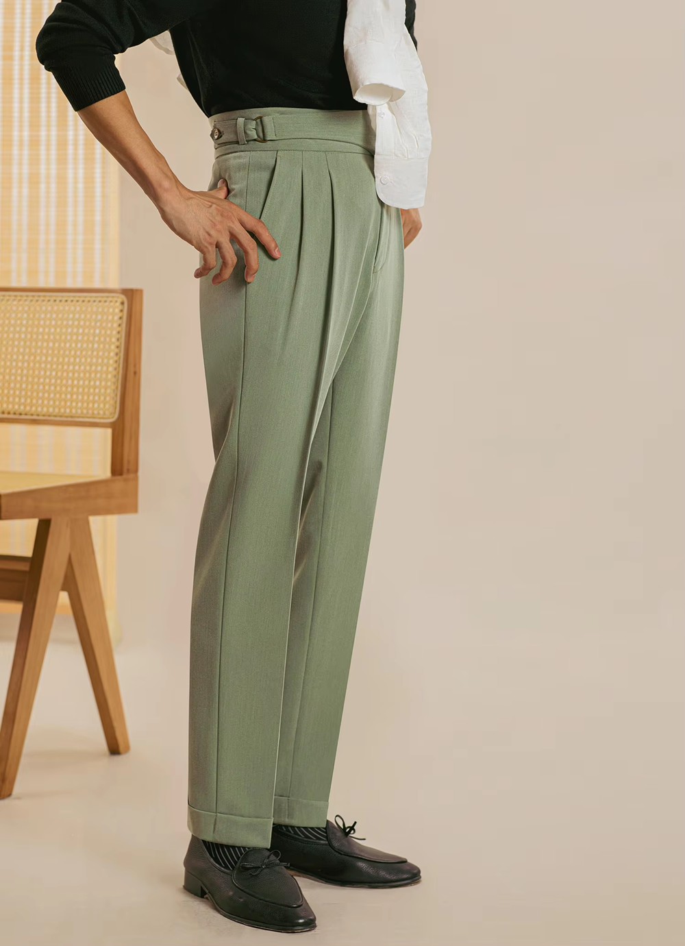 𝐋𝐢𝐦𝐞 𝐂𝐥𝐚𝐬𝐬𝐢𝐜 𝐃𝐨𝐮𝐛𝐥𝐞 𝐁𝐮𝐜𝐤𝐥𝐞 𝐅𝐨𝐫𝐦𝐚𝐥 𝐆𝐮𝐫𝐤𝐡𝐚 𝐏𝐚𝐧𝐭