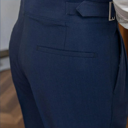 𝐍𝐚𝐯𝐲 𝐁𝐥𝐮𝐞 𝐃𝐨𝐮𝐛𝐥𝐞 𝐁𝐮𝐜𝐤𝐥𝐞 𝐅𝐨𝐫𝐦𝐚𝐥 𝐆𝐮𝐫𝐤𝐡𝐚 𝐏𝐚𝐧𝐭