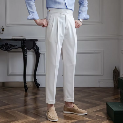 𝐖𝐡𝐢𝐭𝐞 𝐂𝐥𝐚𝐬𝐬𝐢𝐜 𝐃𝐨𝐮𝐛𝐥𝐞 𝐁𝐮𝐭𝐭𝐨𝐧 𝐅𝐨𝐫𝐦𝐚𝐥 𝐆𝐮𝐫𝐤𝐡𝐚 𝐏𝐚𝐧𝐭